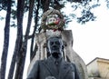 Ismael Enrique Arciniegas Colombian famous poet Tomb Royalty Free Stock Photo