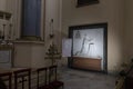 Ismael Perdomo priest tomb inside immaculate conception church at national primatial cathedral at downtown city Royalty Free Stock Photo