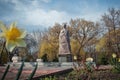 Ismail Gasprinsky monument in Simferopol, Ukraine Royalty Free Stock Photo