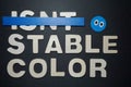 Isnt stable color