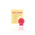 ISO 27001 certificate icon
