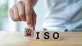 ISO Certification Quality Assurance Concept Image Royalty Free Stock Photo