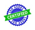 ISO 45001 CERTIFIED Bicolor Clean Rosette Template for Seals