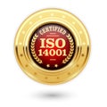 ISO 14001 certified medal - Environmental management