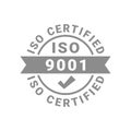 Iso certified vector label