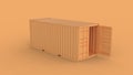 ISO Container 3d image