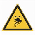 ISO 7010 symbols Safety colors and safety signs Registered safety signs Warning Warning Jellyfish