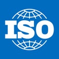 ISO icon. International Organization for Standardization sign, symbol