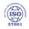 ISO 37001 stamp sign - anti-bribery management systems standard