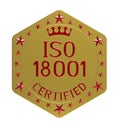 ISO 18001 standard Royalty Free Stock Photo