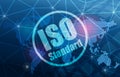 ISO Standard Quality Control Concept Background