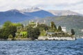 Isola Bella, the famous Island on Lake Maggiore. Stresa, Italy Royalty Free Stock Photo