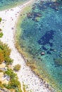 Isola Bella island and beach in Taormina, Sicily, Italy Royalty Free Stock Photo