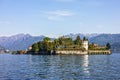 Isola Bella island lake view, Lago Maggiore, Stresa, Italy Royalty Free Stock Photo