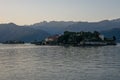 Isola Bella island in Maggiore lake, Borromean Islands, Stresa Piedmont Italy Royalty Free Stock Photo