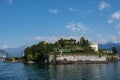 Isola Bella island in Maggiore lake, Borromean Islands, Stresa Piedmont Italy Royalty Free Stock Photo