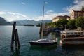 Isola Bella and Isola dei Pescatori island. Lake lago Maggiore, Italy Royalty Free Stock Photo