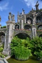 Botanical gardens, Borromeo palace, Isola bella. Royalty Free Stock Photo