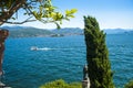 Isola Bella, Palazzo and Gardens in Lake Maggiore in Northern Italy Royalty Free Stock Photo