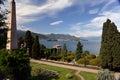 Isola Bella , Stresa, Lake - lago - Maggiore, Italy. Hanging gardens Royalty Free Stock Photo