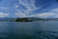 Isola Bella , Stresa, Lake - lago - Maggiore, Italy. Hanging gardens Royalty Free Stock Photo