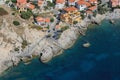 Isola d'Elba-Pomonte cliffs Royalty Free Stock Photo