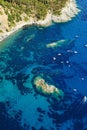 Isola d'Elba-Pomonte & shipwreck Royalty Free Stock Photo