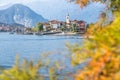 Isola dei Pescatori, Lake Maggiore, Italy Royalty Free Stock Photo