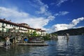 Isola dei Pescatori, Lake Maggiore, Italy Royalty Free Stock Photo