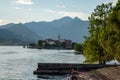 Isola dei Pescatori, Stresa. Lake - lago - Maggiore, Italy. Royalty Free Stock Photo