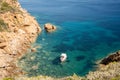 Isola del Giglio, arcipelago toscano. Crystal clear water