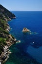 Isola della Cappa mountain view, Giglio Island, Italy