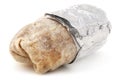 Isolatd Burrito Royalty Free Stock Photo