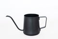 Isolate black tea pot on white background. Royalty Free Stock Photo