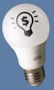 Bulb Lamp money icon