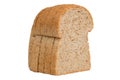 Isolate slice whole wheat bread