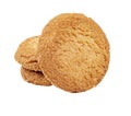 Isolate sweet butter biscuit image Royalty Free Stock Photo