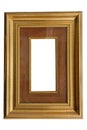 Isolate wooden classical frame