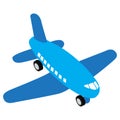 Isolated airplane toy Royalty Free Stock Photo