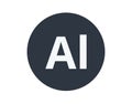 Isolated Aluminium Chemical Element in a Circle.