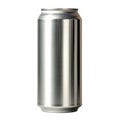 Isolated Aluminum Drink Can, Metal Beverage Container 12 ounce 300ml Blank with No Label