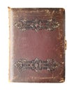 Isolated antique book Royalty Free Stock Photo