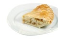 Isolated apple pie Royalty Free Stock Photo
