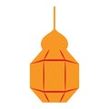 Isolated arabic lamp icon