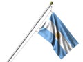 Isolated Argentine Flag