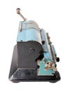 Isolated arithmometer side view Royalty Free Stock Photo