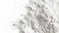 Isolated baking powder on a solid white background. Essential for every kitchen Royalty Free Stock Photo