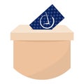 Isolated ballot box