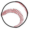 Isolated baseball icon