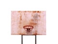 Isolated Basketball Hoop Royalty Free Stock Photo